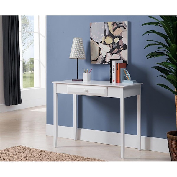 Kb 30 x 38 x 18 in. Home & Office Desk - White KB302738 - main